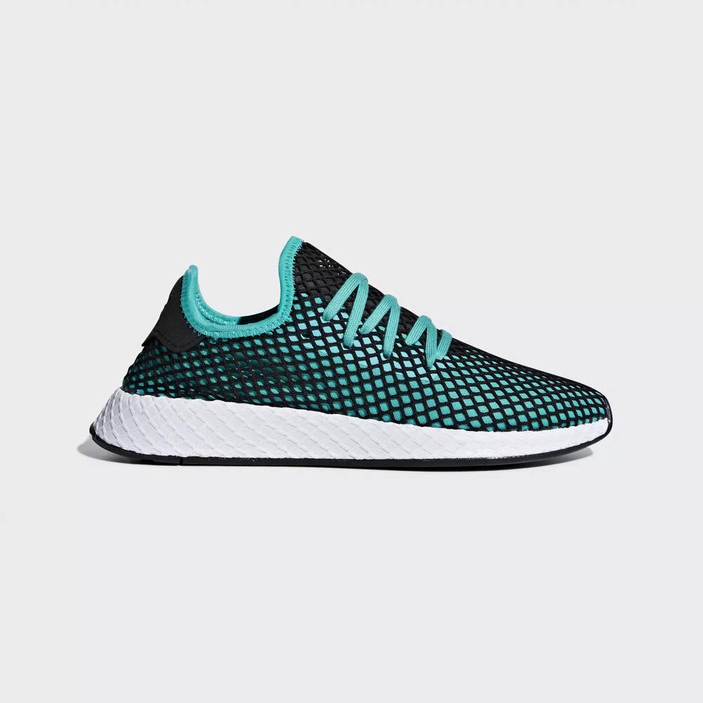 Adidas Deerupt Runner Tenis Turquesa Para Hombre (MX-31816)